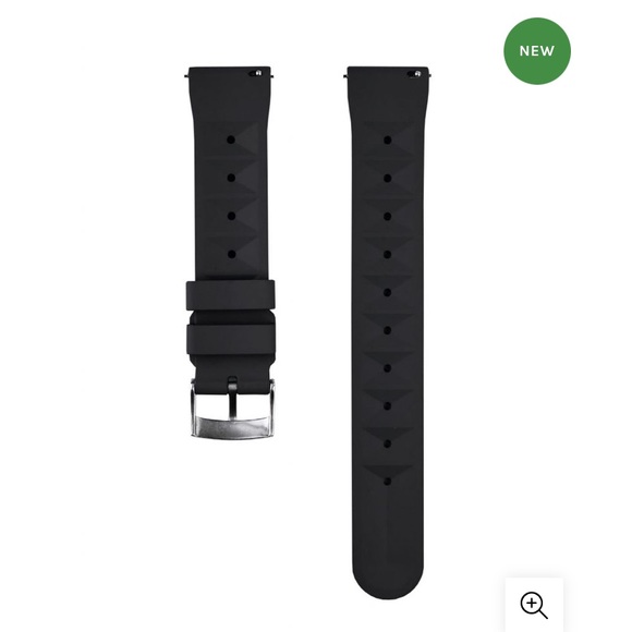 WatchBandit waffle Style Rubber Watch Band - Picture 3 of 6